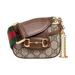 Gucci Horsebit 1955 Wallet Single Crossbody Bag Mini Women's 4.7x1.5x3.5 in